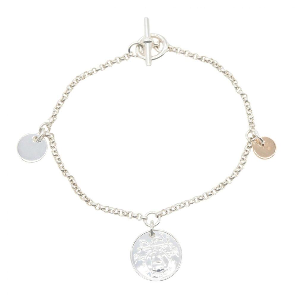 HERMES 18k Gold Charm Bracelet